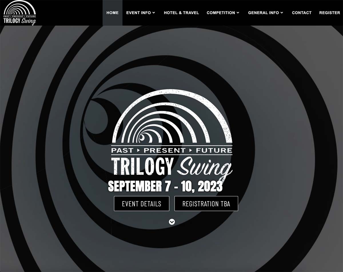 Trilogy Swing sample page